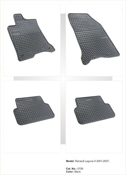 Frogum Tipske patosnice za  Renault Laguna 2 (2001-2007)