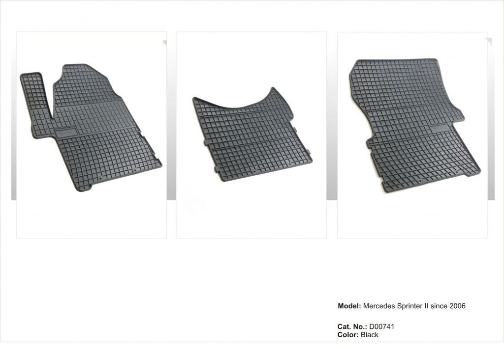 Frogum Tipske patosnice za  Mercedes Sprinter (2006+) / VW Crafter (2006-2017)