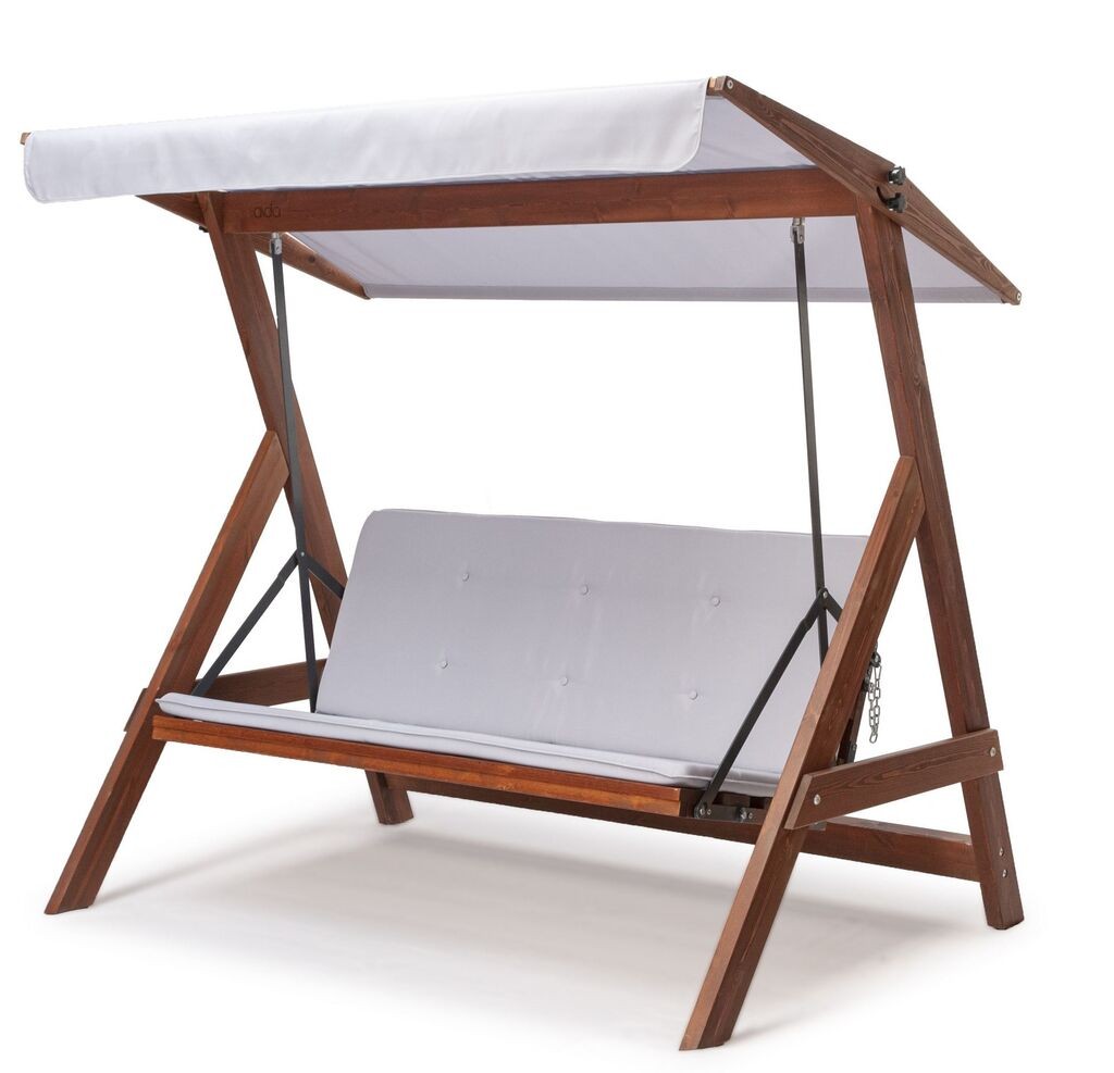 Hanah Home Baštenska ljuljaška Roma 2001, 190x120x180 cm, Svetlosiva