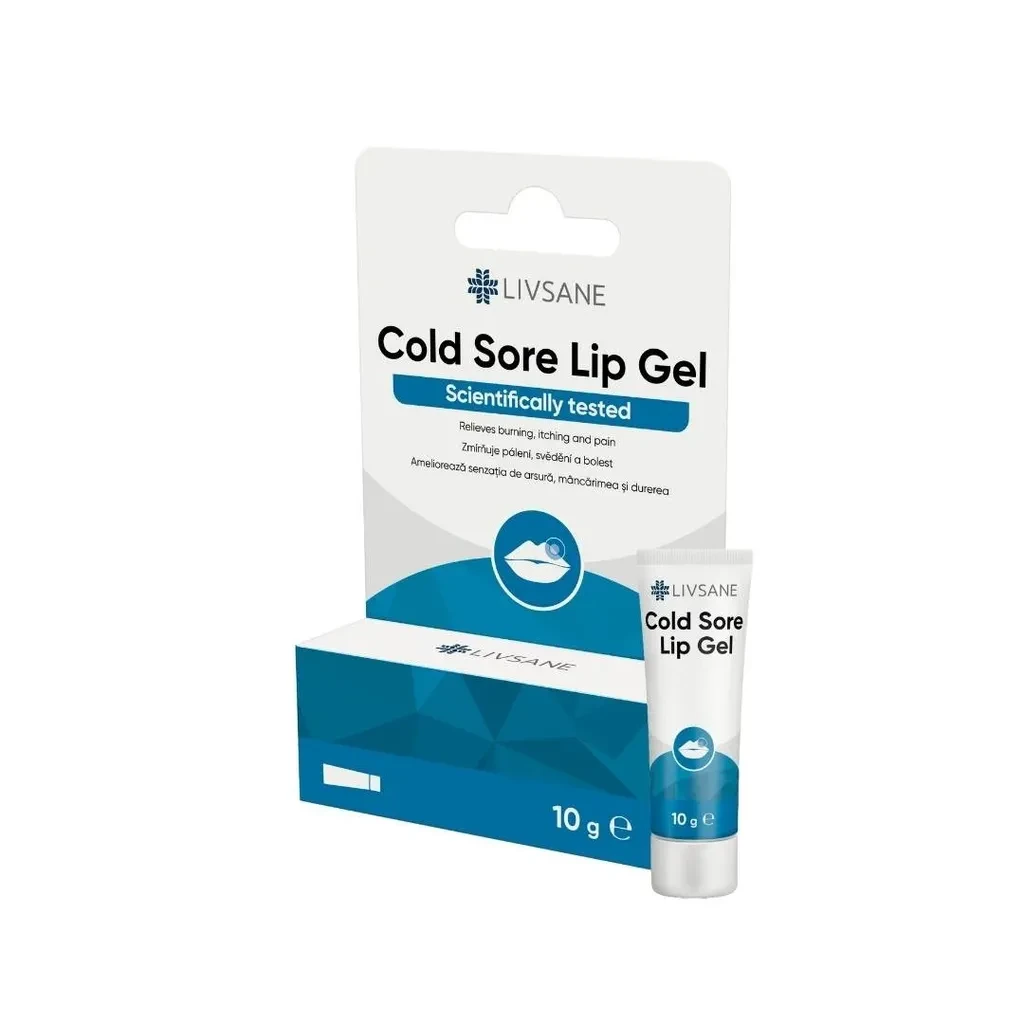 Livsane Gel za herpes na usnama, 10 g