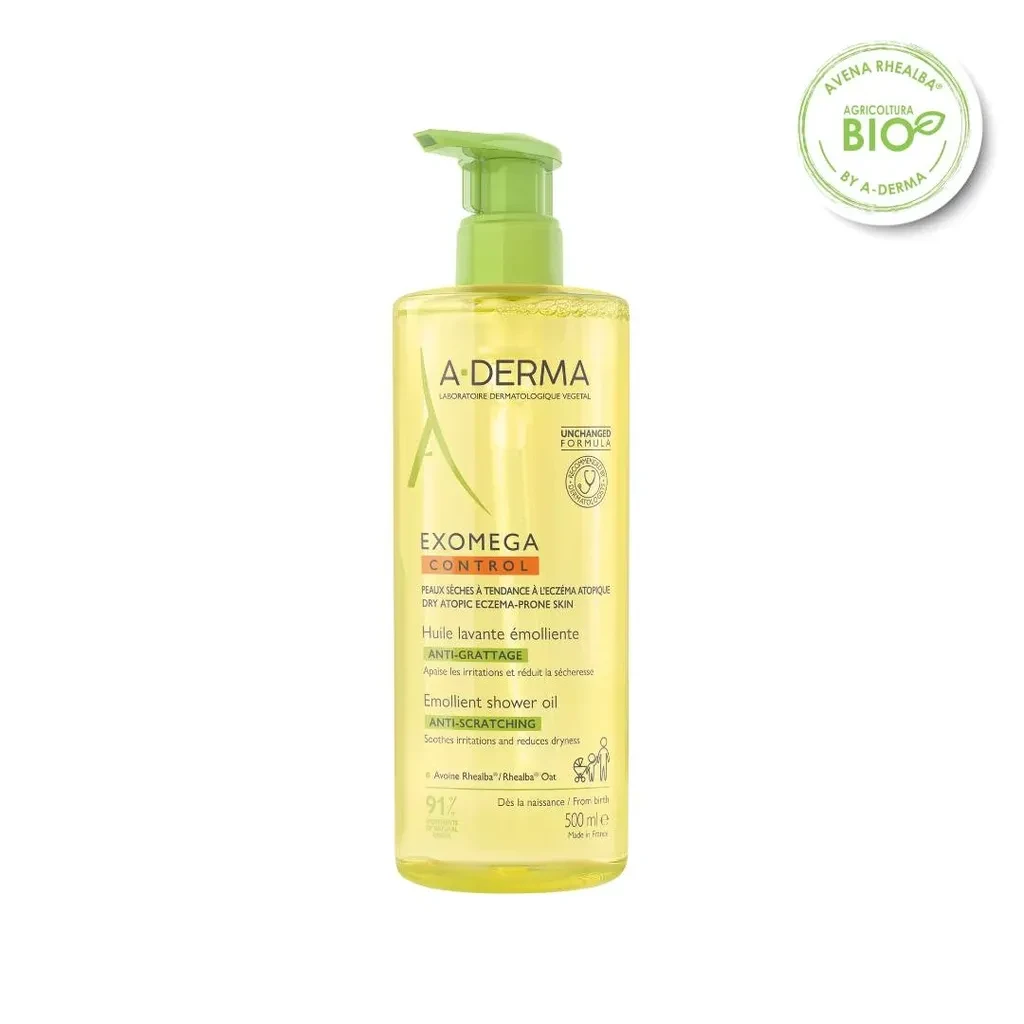 A-Derma Ulje za tuširanje Exomega Control, 500 ml