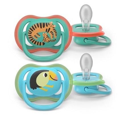 Philips Avent Varalica Air 6-18m, Tiger/Toucan, 2 komada