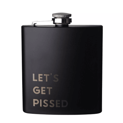 Widdop & Co Pljoska Now or never, Let is Get Pissed, Crna