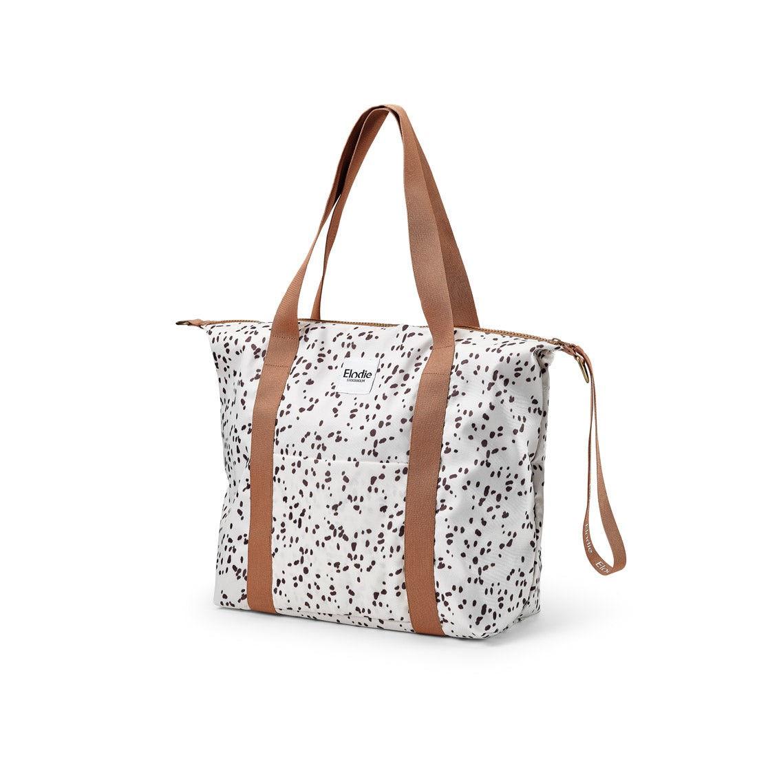 ELODIE DETAILS Torba za mame Dalmatian Dots, Bela