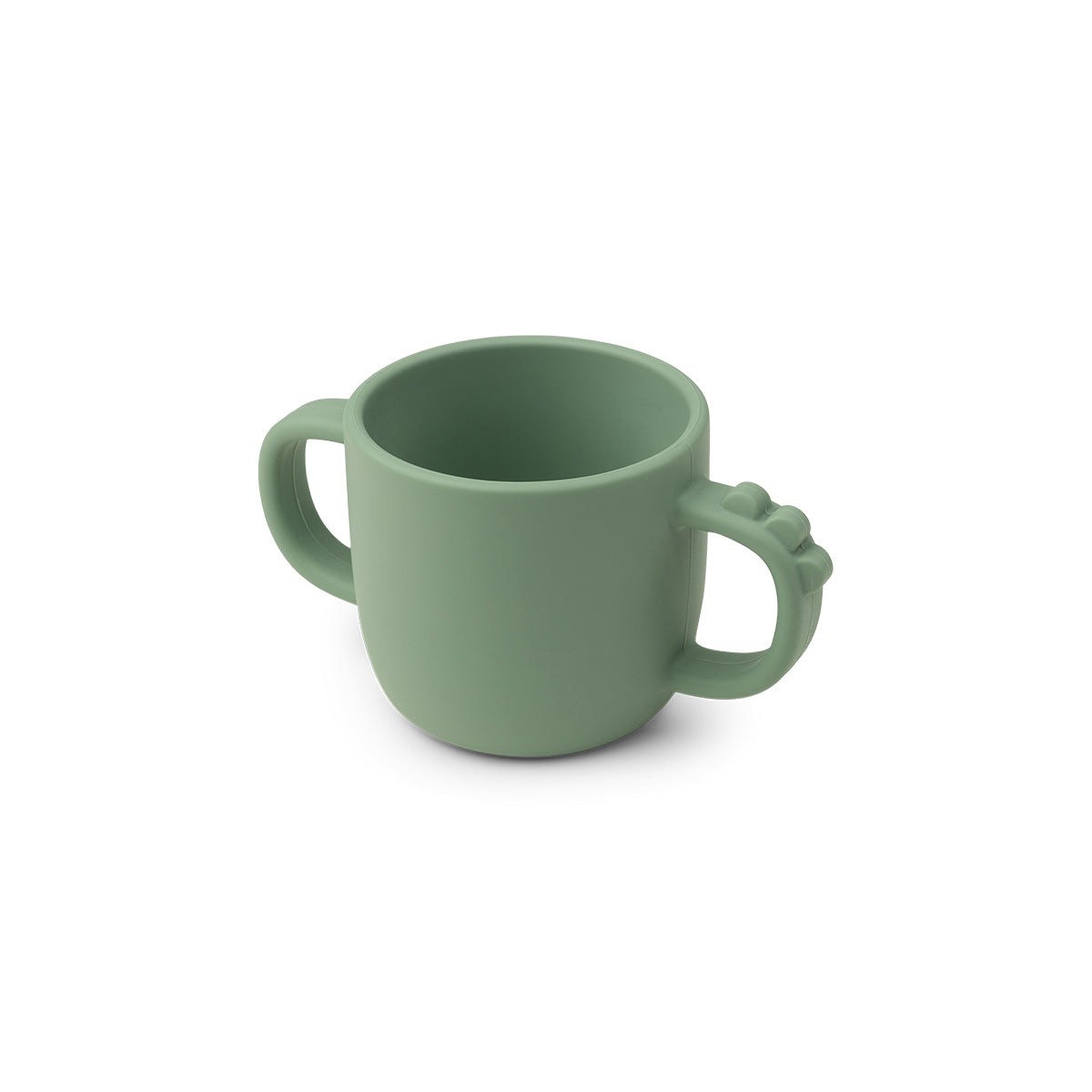 DONE BY DEER Silikonska šolja Peekaboo Croco, Zelena