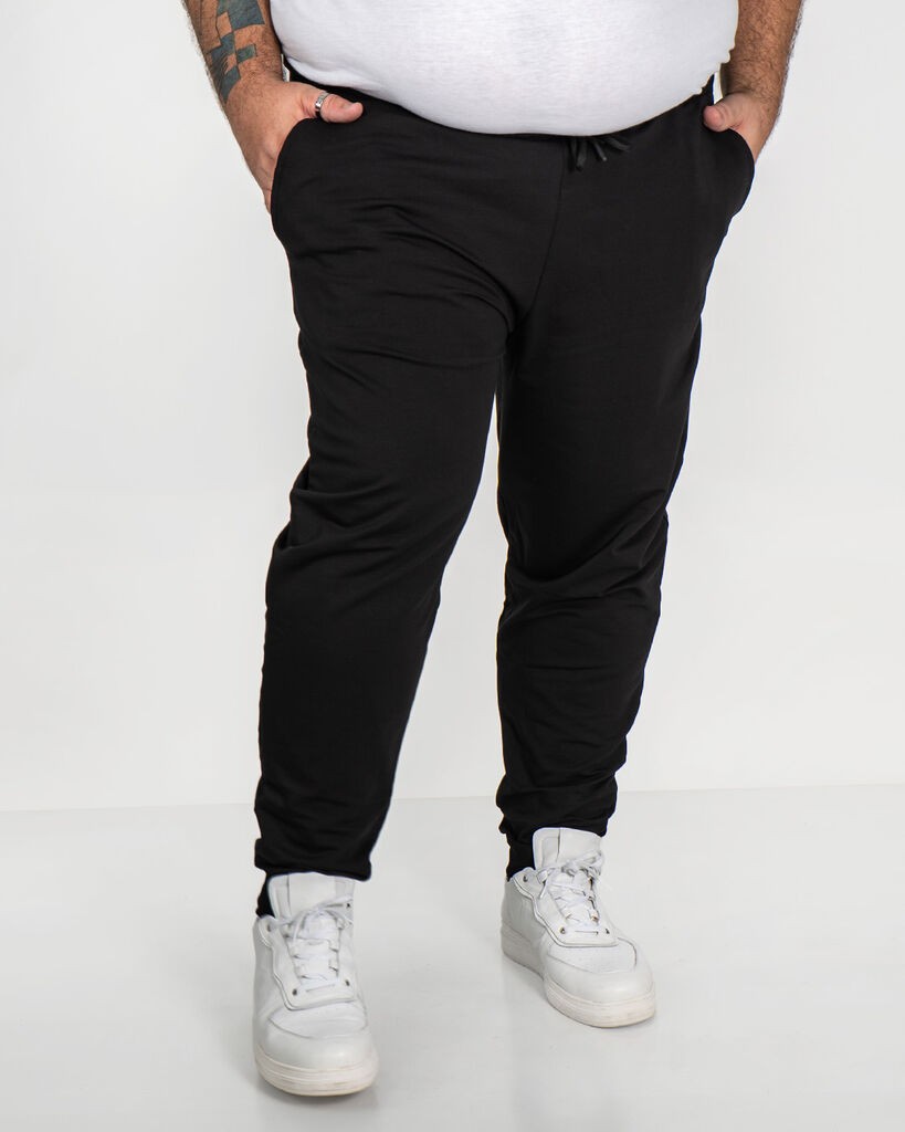 La ForceGrande Muški donji deo trenerke SB 20507, Crni