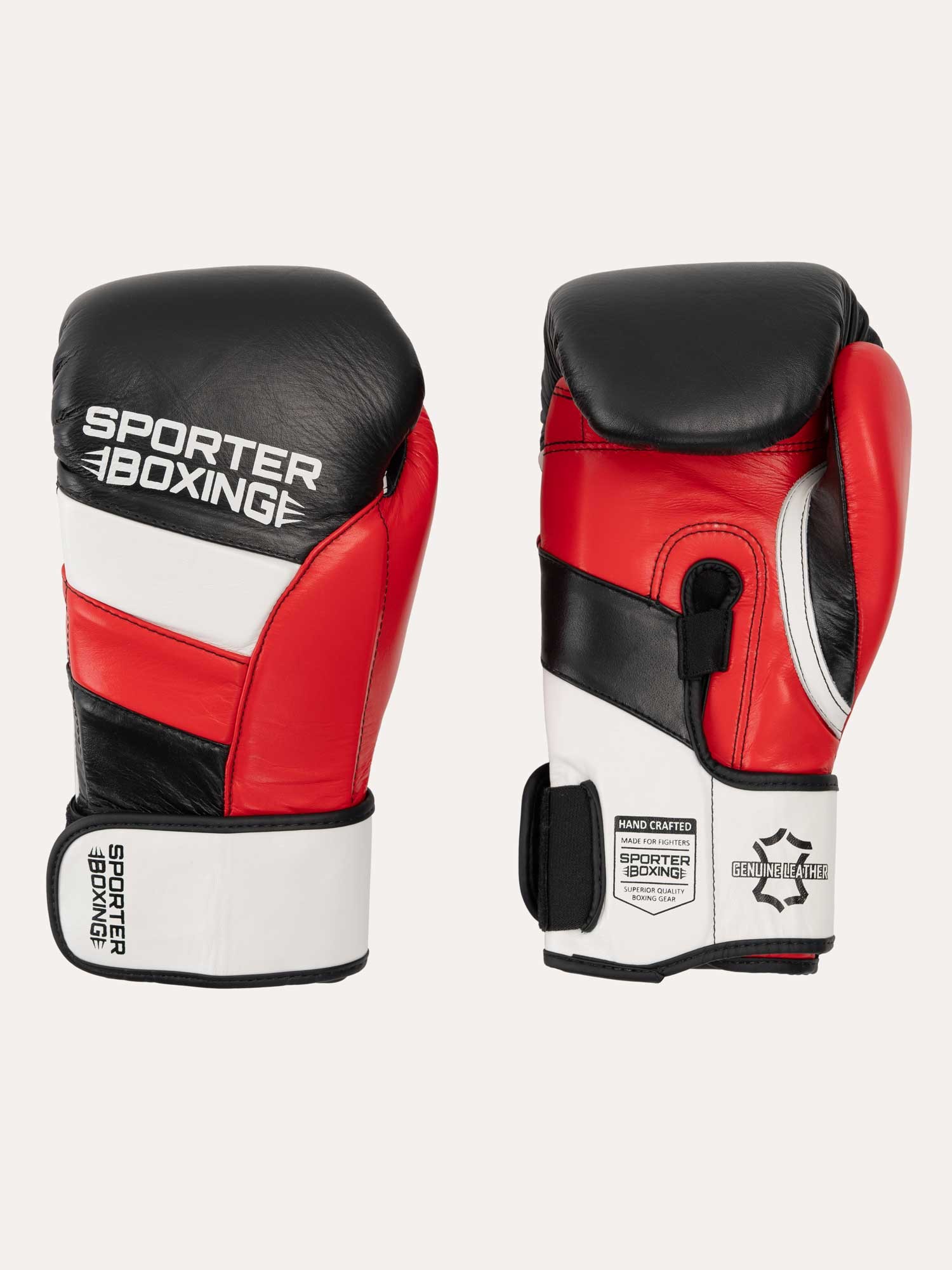 SPORTER BOXING Rukavice za boks, Crveno - crne