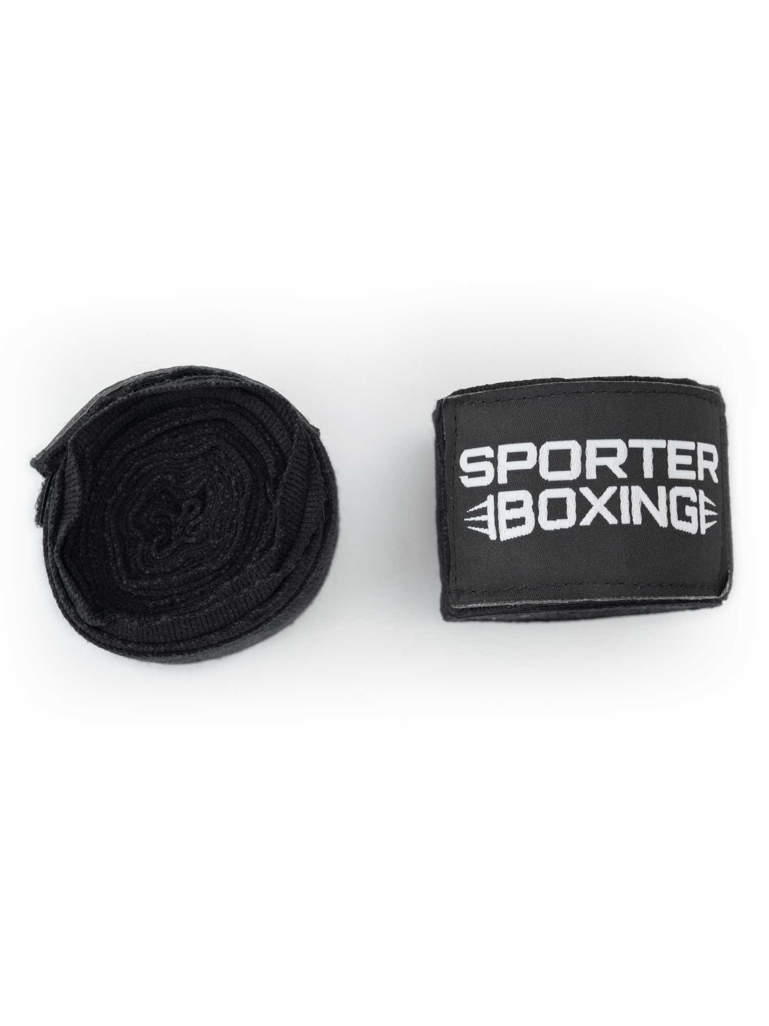 SPORTER BOXING Bandažeri za ruke, Crna