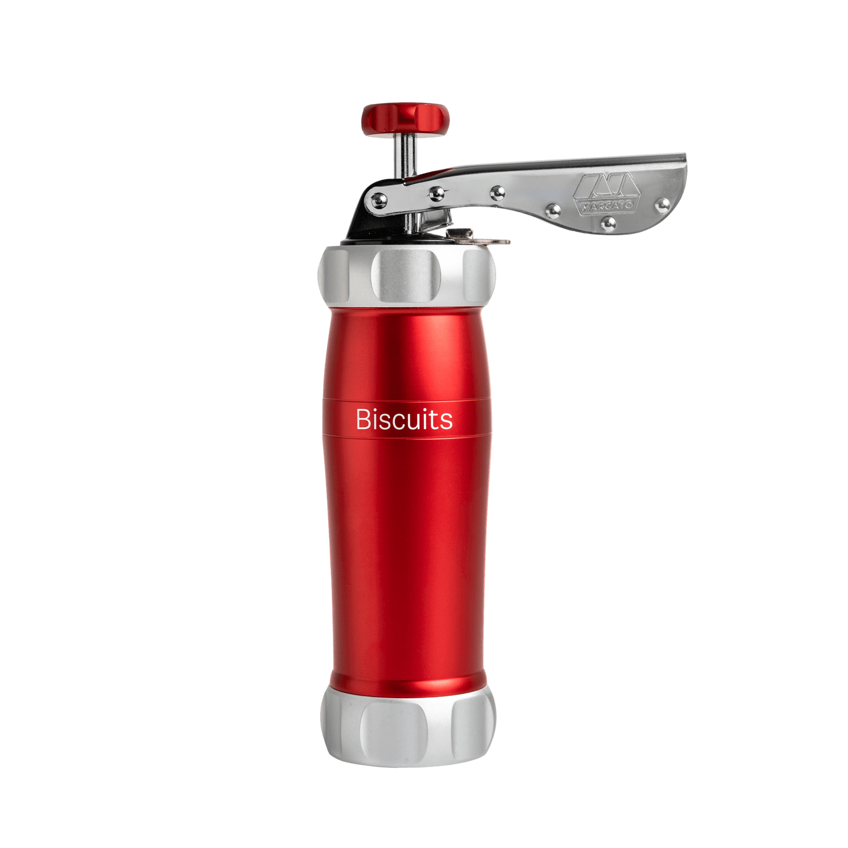 MARCATO Mašinica za keks, 20 oblika, Crvena