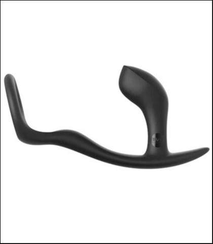 FUN FACTORY Prsten za penis Bootie ring, Crni