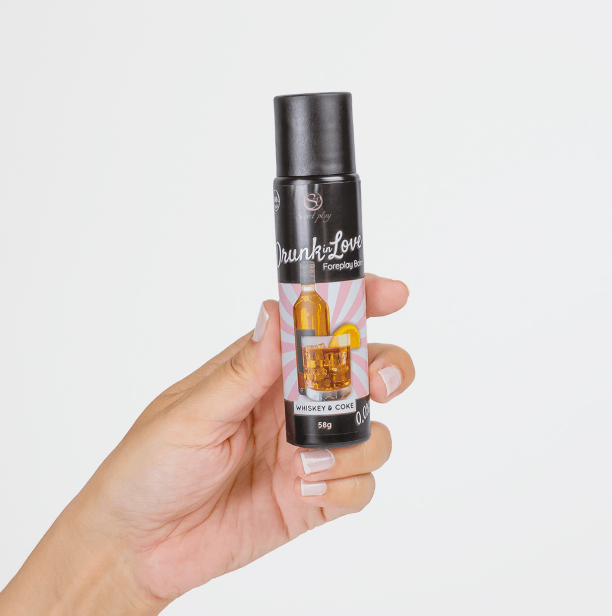 SECRET PLAY Jestivi lubrikant Whiskey&Coke Balm Drunk in Love