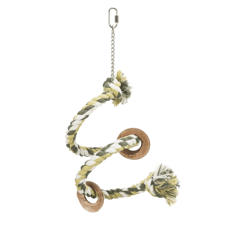 TRIXIE Stajalica za ptice, Spiralna, Šarena