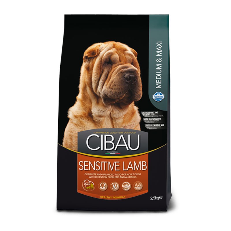 CIBAU Granule za pse Sensitive lamb, 2.5 kg