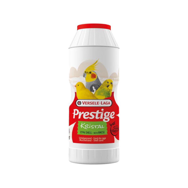 VERSELE LAGA Pesak za ptice Prestige Kristal, 2kg, Beli