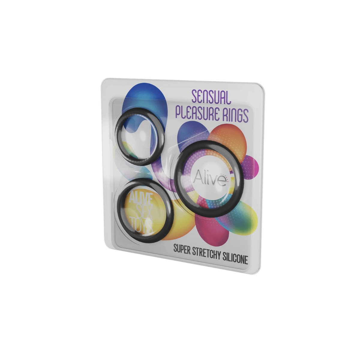 ALIVE Set prstenova za penis Sensual Pleasure Rings