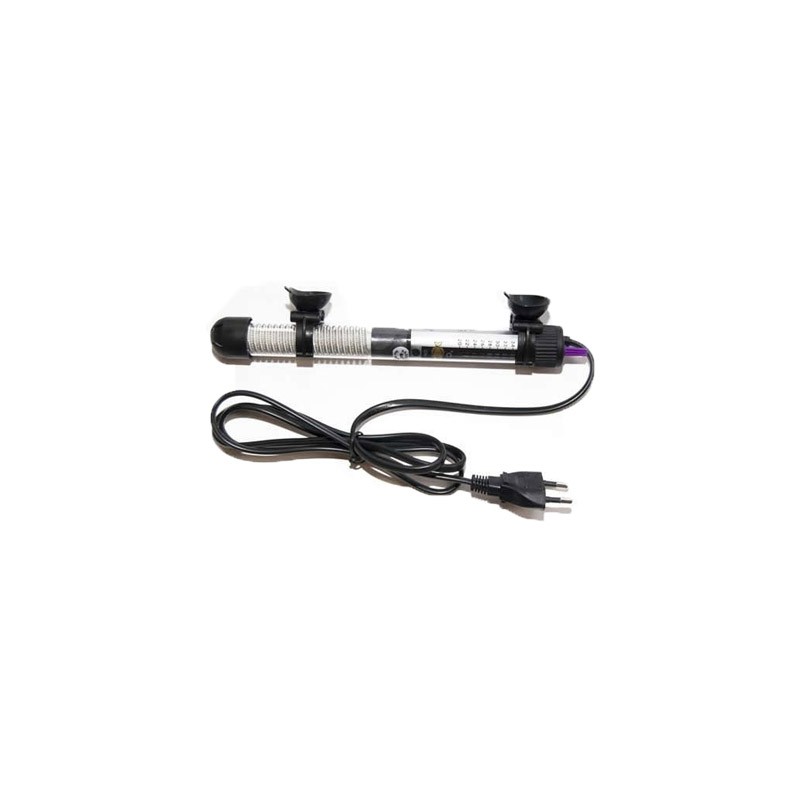 ATMAN Grejač za akvarijum Nova, 100W, Sivo-crni