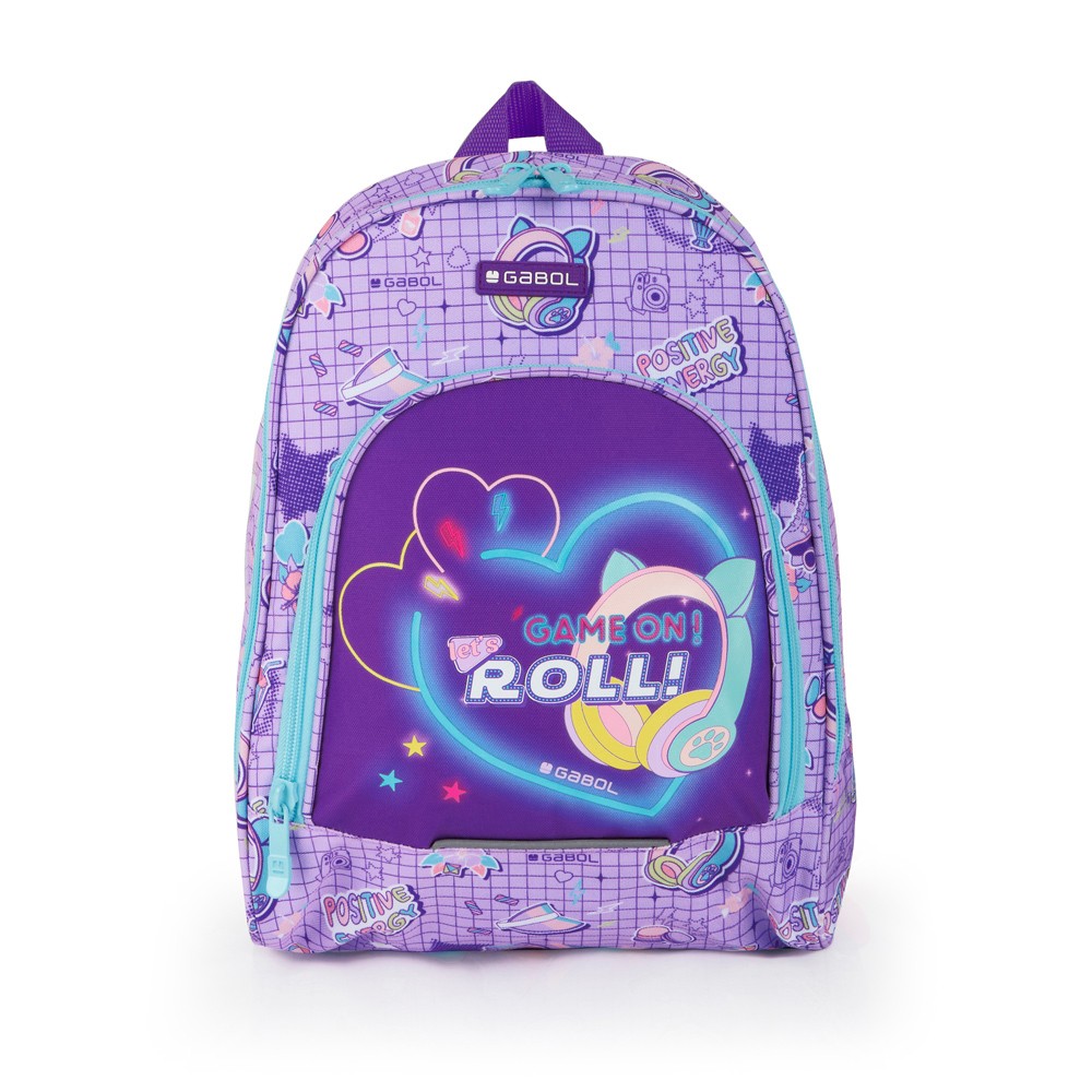 Gabol Ranac za vrtić Funny, 27x34x12cm, 9l, Ljubičasti