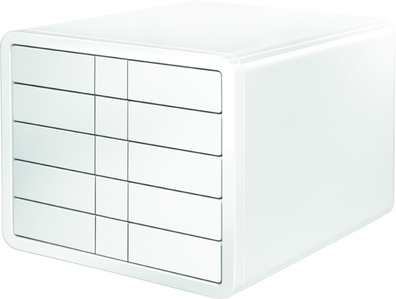 Han Polica za dokumentaciju sa fiokama I Box, 5 fioka, Bela