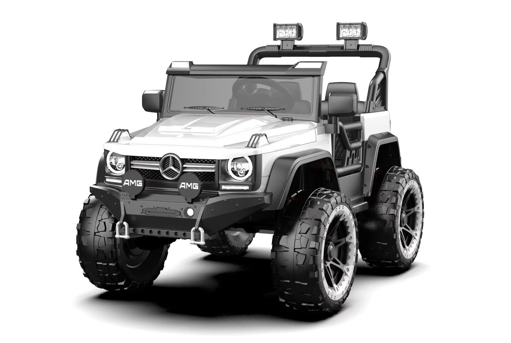 Aristom Terenac na akumulator Mercedes model 2200, Beli