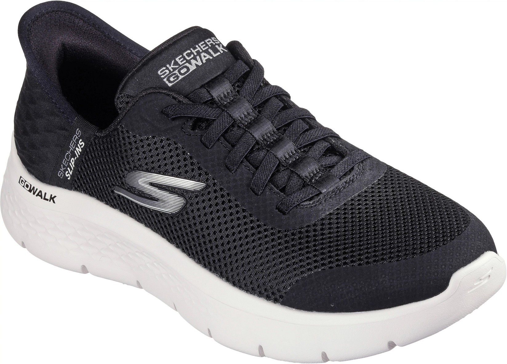 Skechers Ženske patike Slip-ins go walk flex grand entry, Crne
