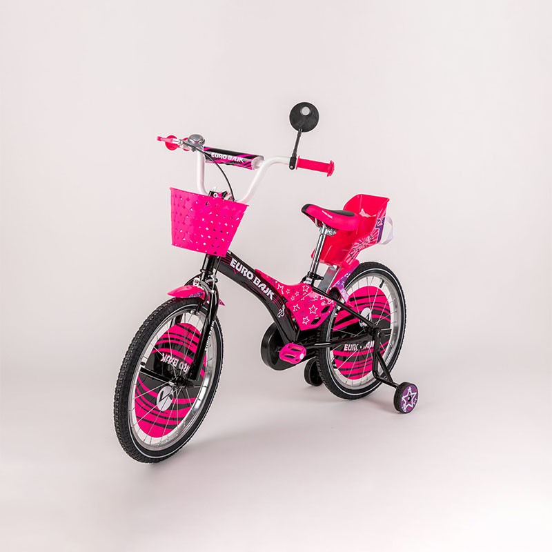 Eurobajk Bicikl za devojčice BMX, 20", Roze
