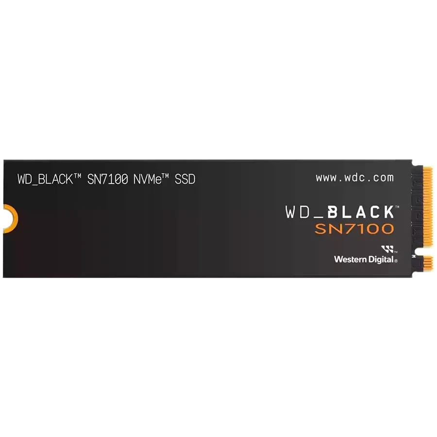 WD SSD SN7100, 1TB, M.2 NVMe, Gen4, Crni