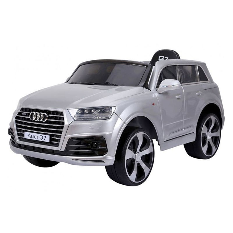 Eurobajk Automobil na akumulator za decu Audi Q7, Sivi