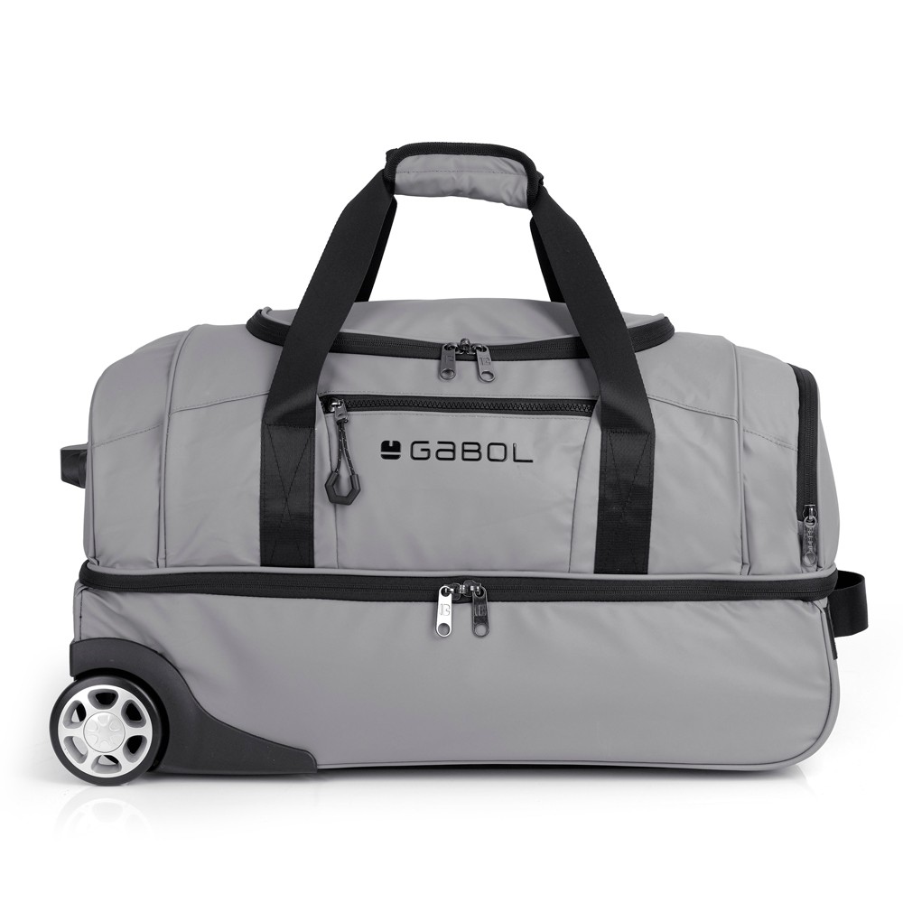 Gabol Putna torba sa točkićima Canada, 2 odeljka, 55 x 32 x 29 cm, Siva