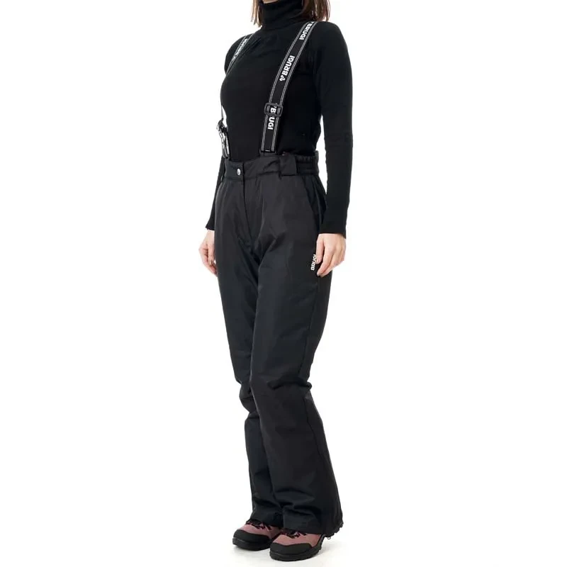 Brugi Ženske ski pantalone, Crne