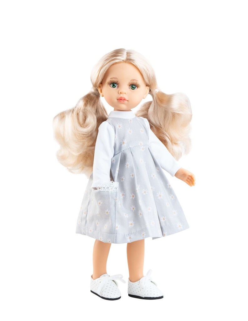 Paola Reina Lutka Leona, 32 cm, Siva