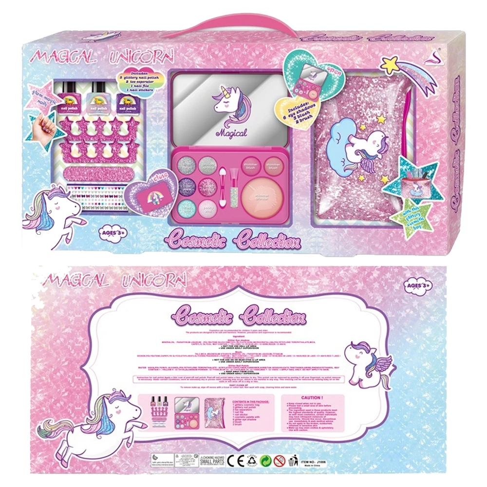 Set za šminkanje i manikir Magical unicorn, Neseser jednorog