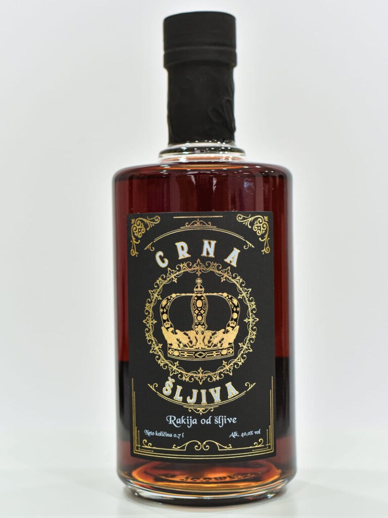Zlatna kruna Rakija Crna šliva, 0.7l