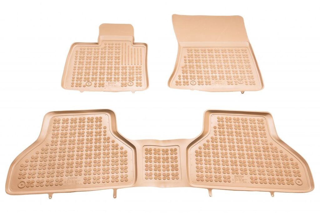 Rezaw-Plast Tipske patosnice za  BMW X5 E70 / X6 E71 (2007+) - Kadice BEŽ