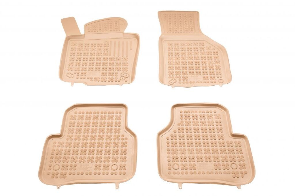 Rezaw-Plast Tipske patosnice za  VOLKSWAGEN VW Passat B6 / B7 / 3C / Tiguan (2005+) - Kadice BEŽ