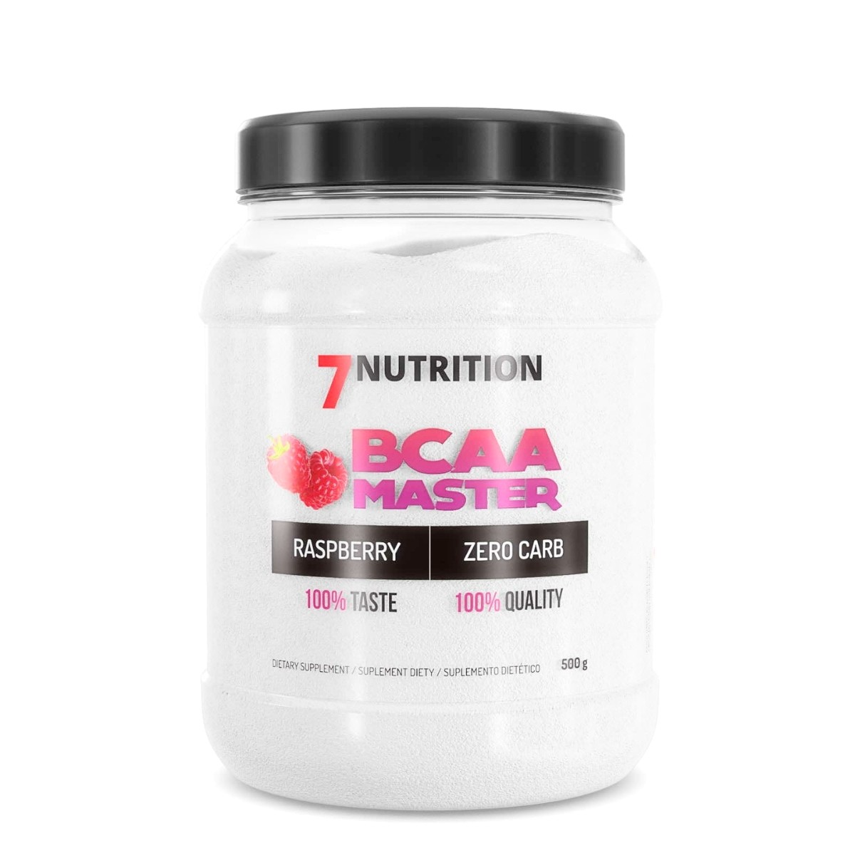 7 nutrition BCAA Master malina, 500g