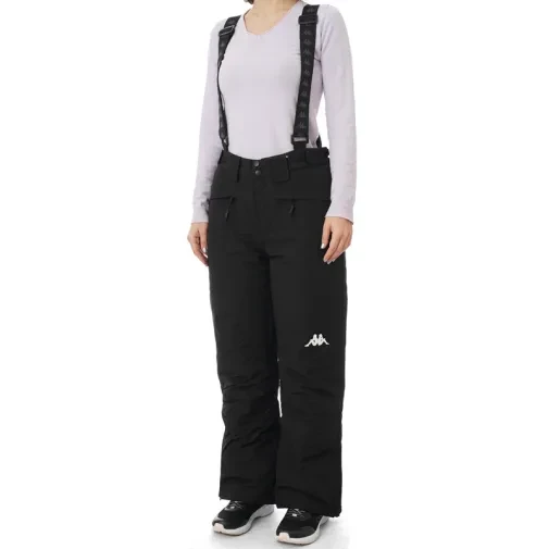 KAPPA Ženske ski pantalone ARE, Crne