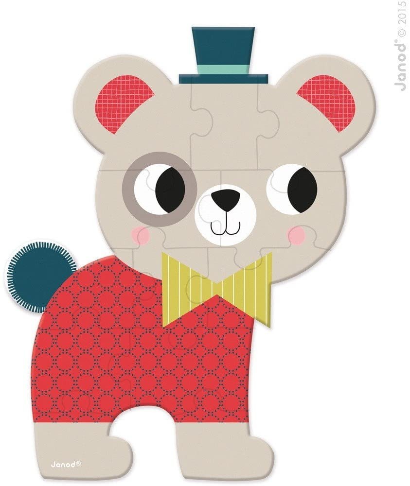 JANOD Kartonske mini puzzle Meda