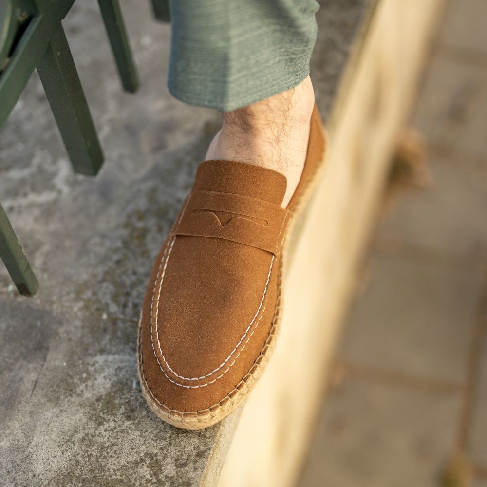 RM Fashion Muške mokasine RM703, Smeđe