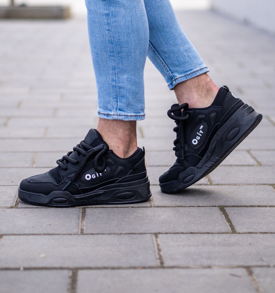 RM Fashion Muške patike Look RM579, Crne