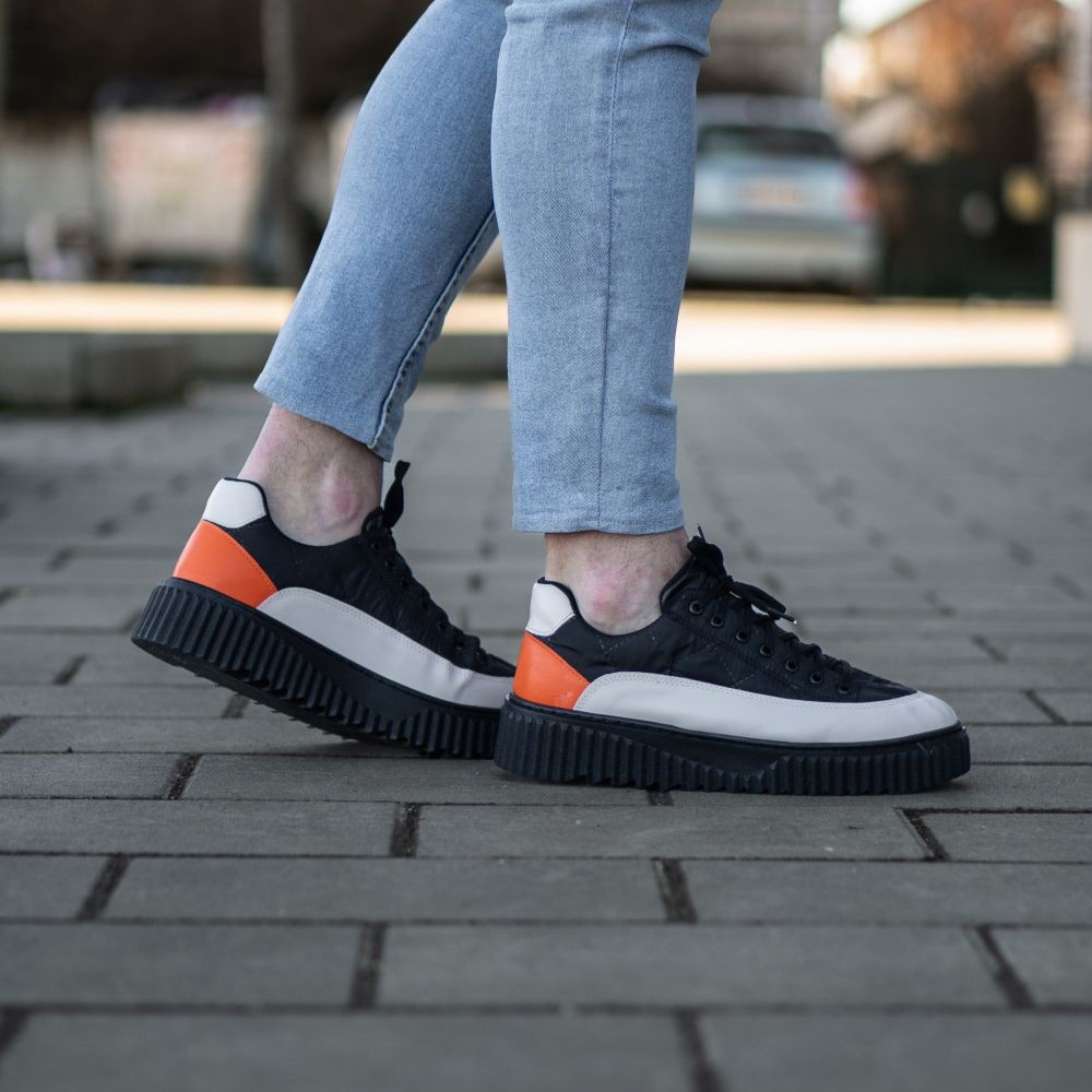 RM Fashion Muške patike Look RM564, Crne