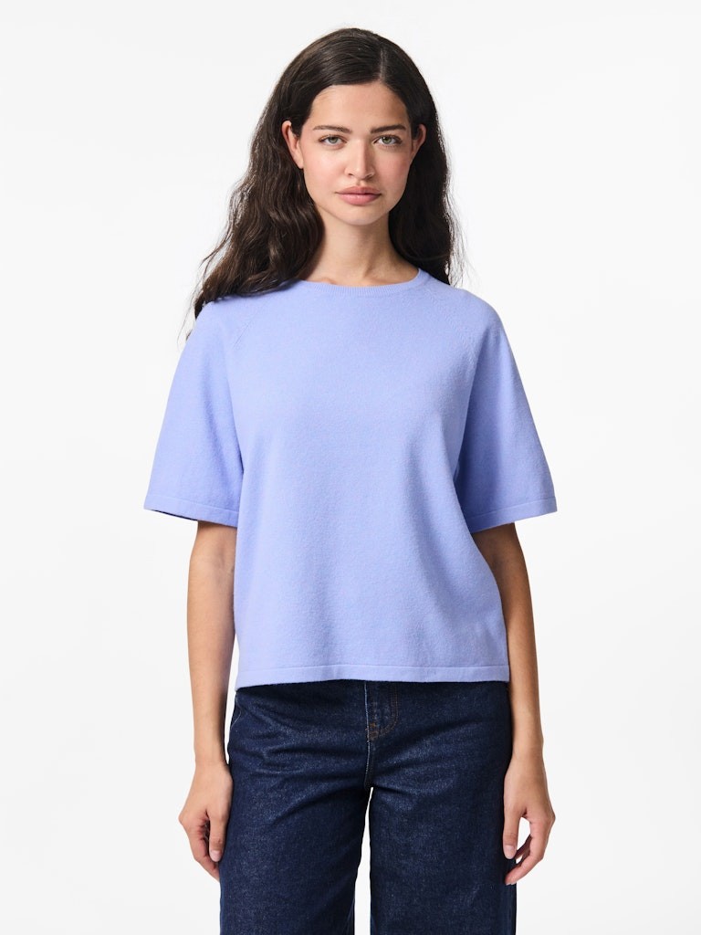 Pieces Ženska majica Bree, Kratki rukav, Plava