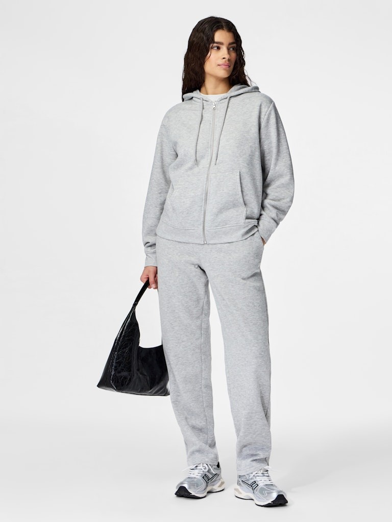 Pieces Ženska dukserica Chilli, Sa kapuljačom, Siva