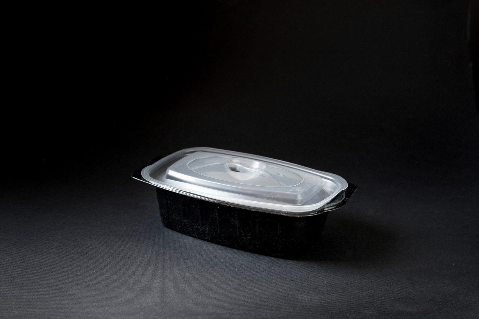 Ambalaže za topla jela sa poklopcem, Pravougaone, OSYK, 500 ml, 100 komada