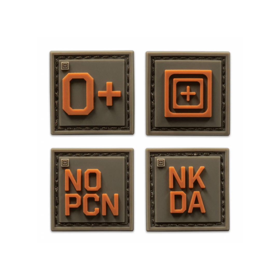 5.11 Amblem Blood, Braon