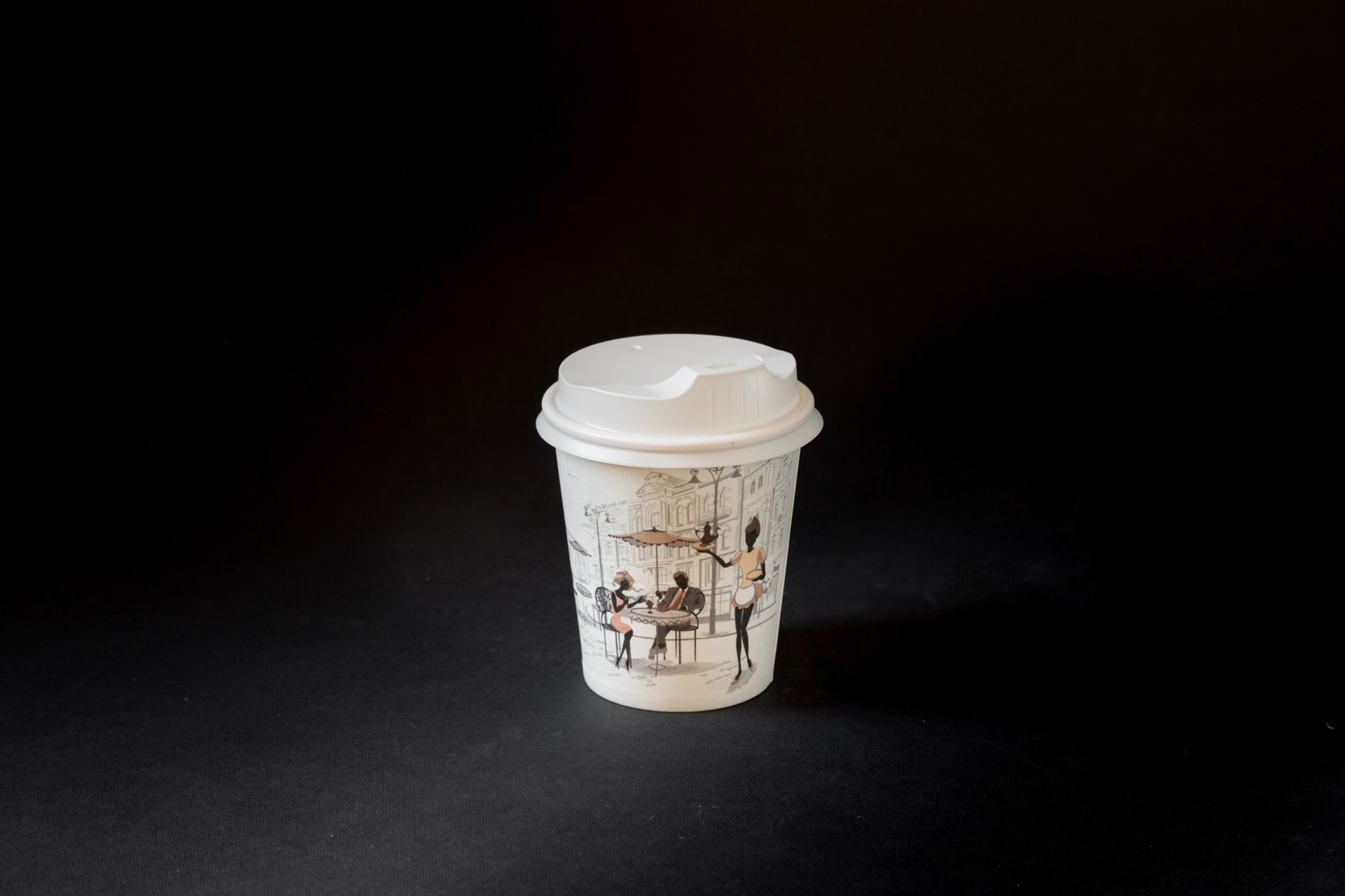 Kartonske čaše, Za kafu, 100 komada