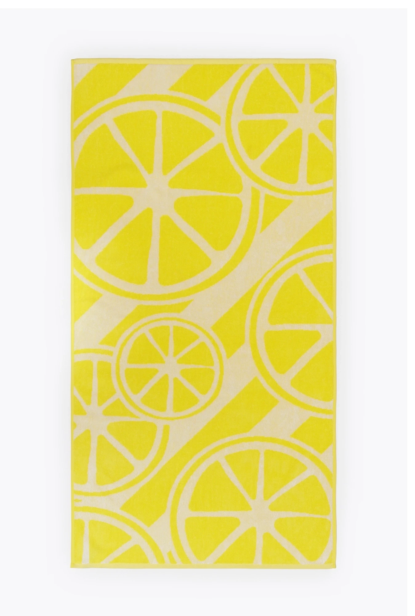 STEFAN Peškir za plažu Limun, 70x140, Žuti