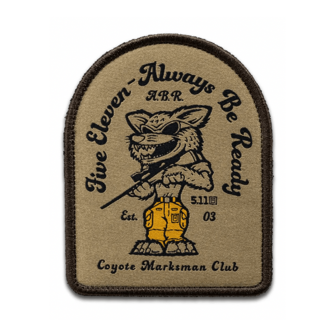 5.11 Samolepljivi stiker Coyote, Braon