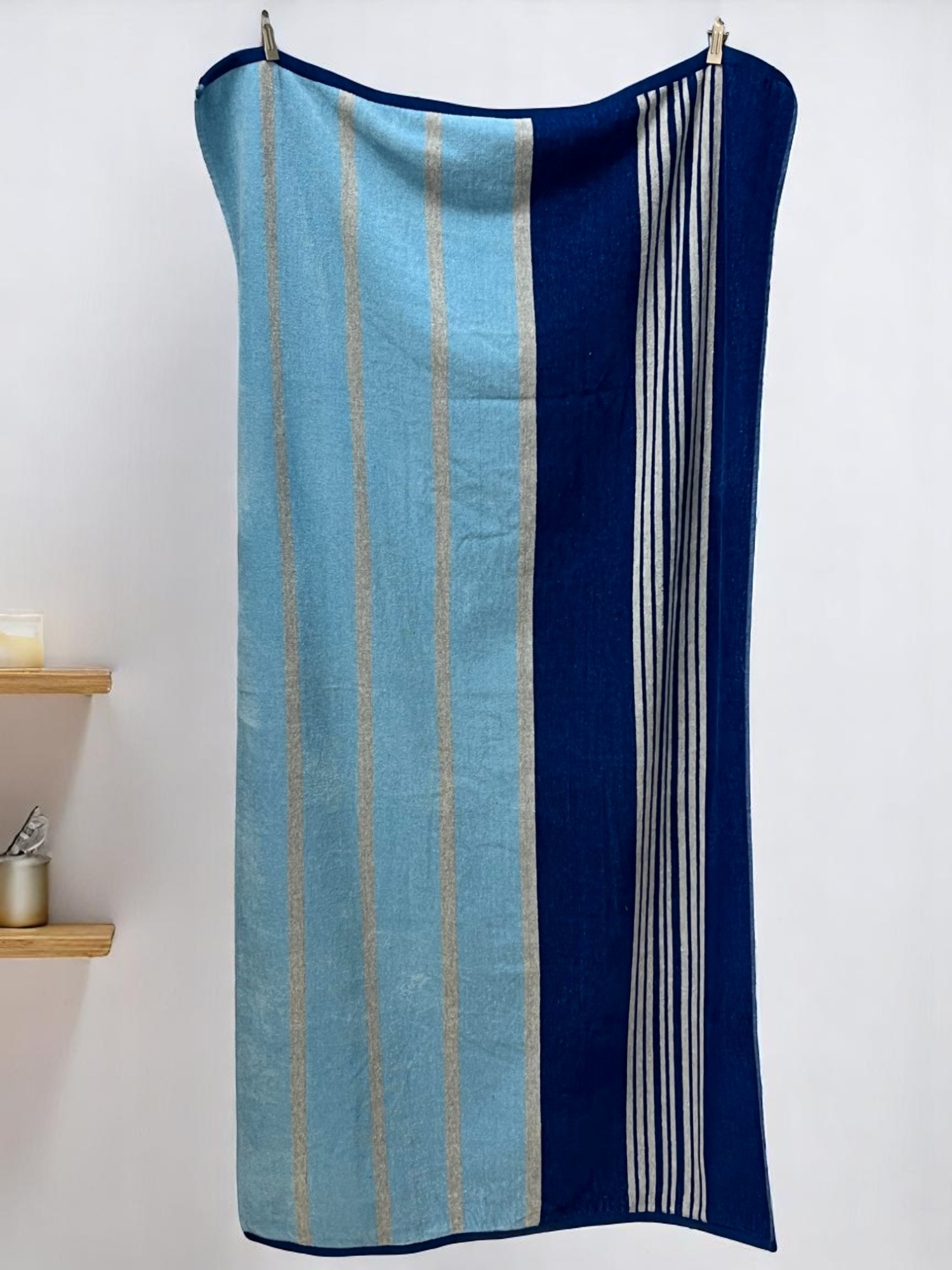 Viktorija Plažni peškir Blue Wave 164x87 cm