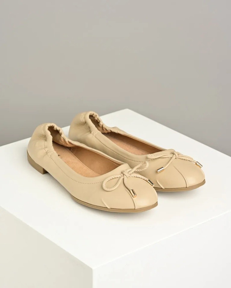 Emelie Strandberg Ženske baletanke C180, Bež