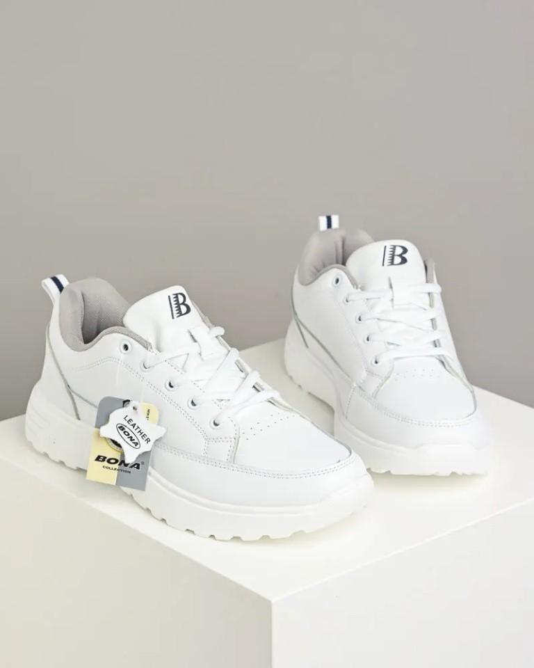 Bona Muške patike 51688A, Bele